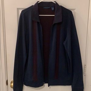 Perry Ellis Zip Up Collar Jacket